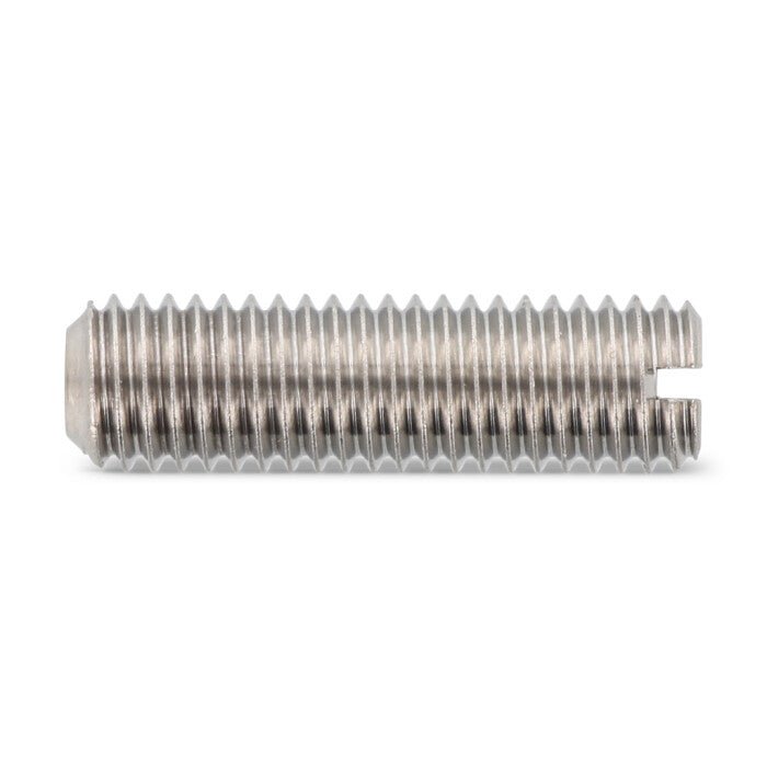 DIN 438 - Stift filetat cu crestatura varf concav - M 5 x 5 mm - 200 buc. - Admira Distribution