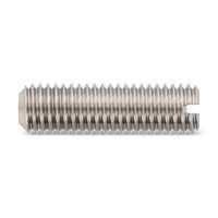 DIN 438 - Stift filetat cu crestatura varf concav - M 8 x 20 mm - 100 buc. - Admira Distribution