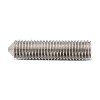 DIN 914 / ISO 4027 - Stift filetat cu locas hexagonal varf conic ascutit - M 10 x 16 mm - 200 buc. - Admira Distribution