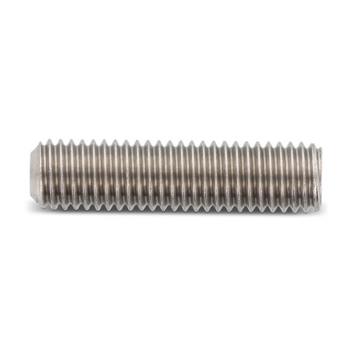 DIN 916 / ISO 4029 - Stift filetat cu locas hexagonal varf concav - M 12 x 90 mm - 50 buc. - Admira Distribution