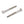 DIN 571 - Surub lemn dulgherie cap hexagonal filet partial - 12 x 70 mm - 50 buc.
