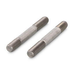 Kétoldalt menetes csap - 2d DIN 835 kis átmérőjű rozsdamentes acél A2