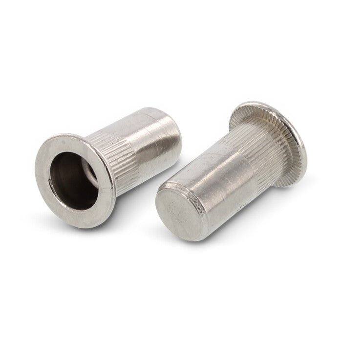 Nit zimtat cu cap gol mare inchis - M 3 x 15,5 mm - 250 buc. - Admira Distribution