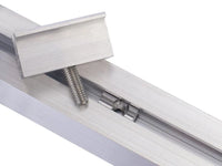 Középső leszorító bilincs készlet 20mm Basic, M8x25mm csavarral és hornyolt golyós anyával
