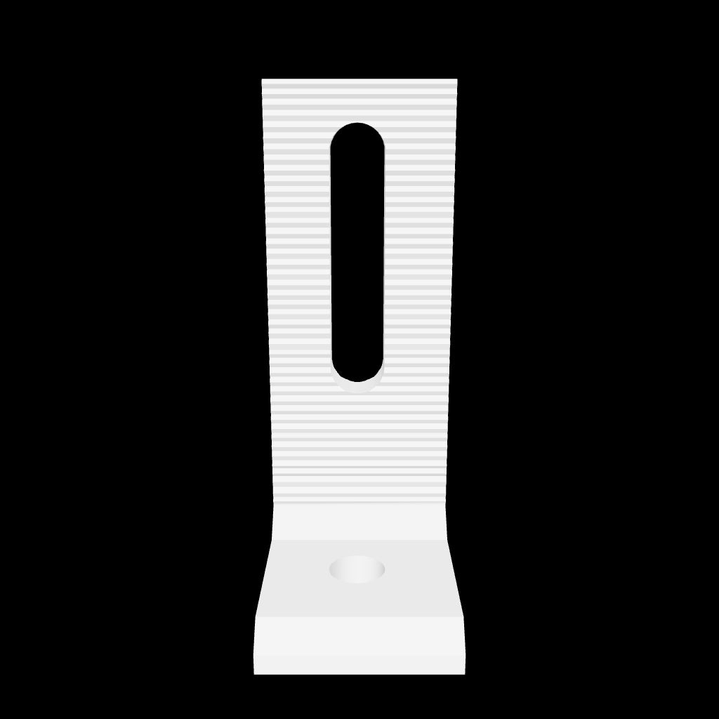 Sarokadapter, anker csavarhoz, C-profil rögzítés, 40x80mm, alumínium