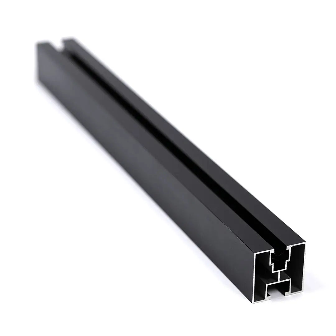 Eloxált alumínium H profil 40x40 mm napelemes tartószerkezethez