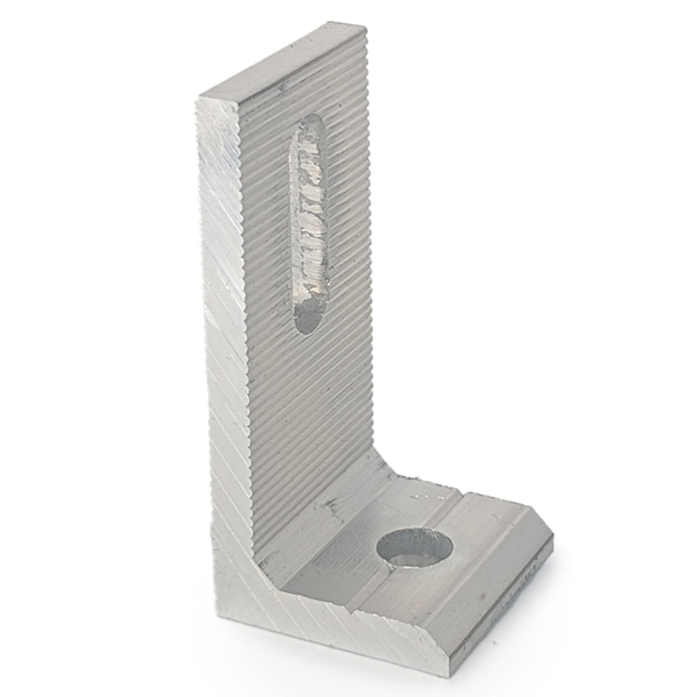 Sarokadapter, anker csavarhoz, C-profil rögzítés, 40x80mm, alumínium