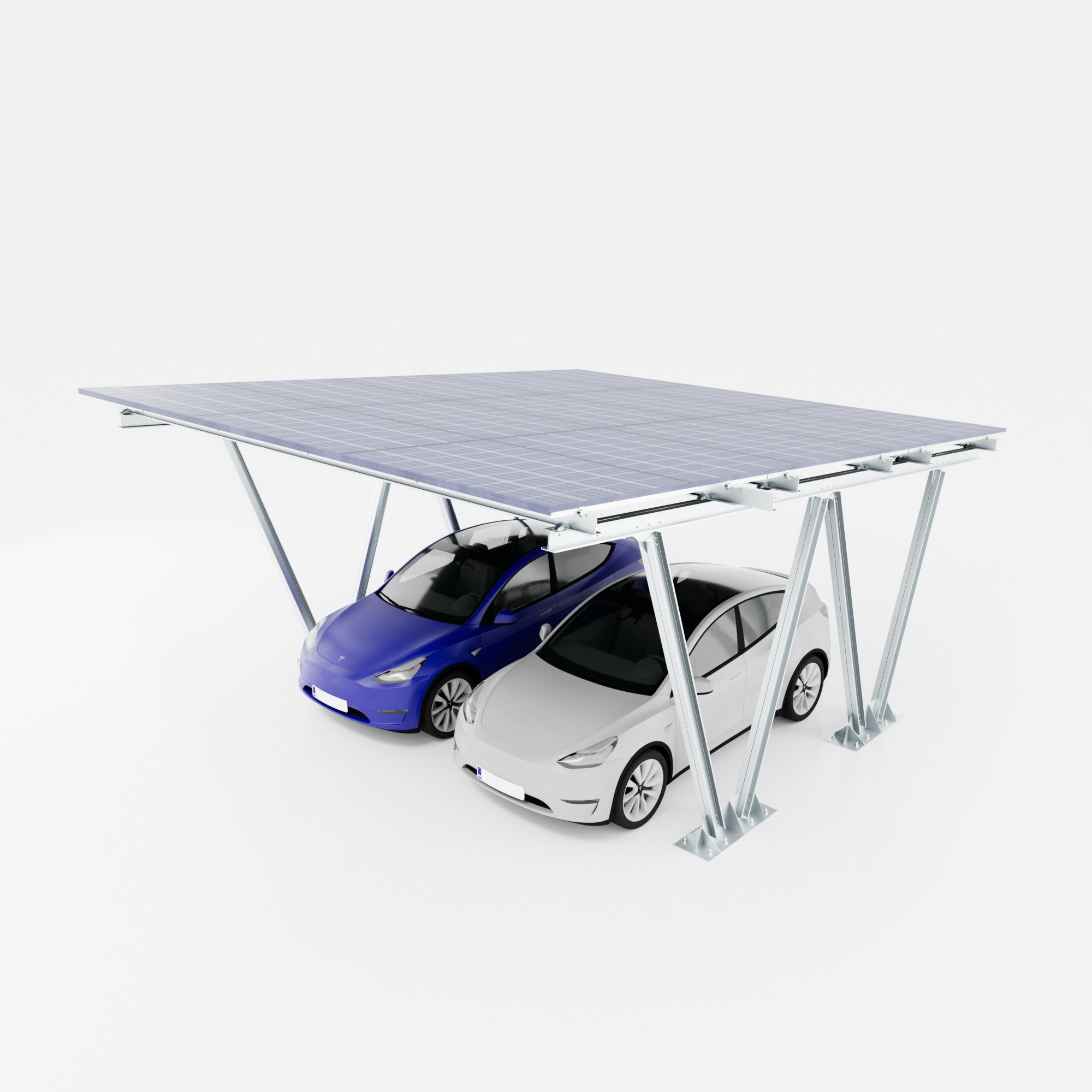 Carport Fotovoltaic 2 locuri ca. 7.5 kWp