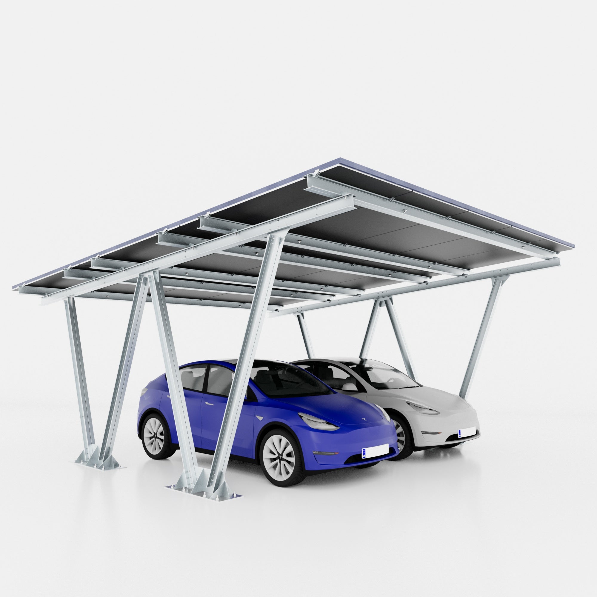 Carport Fotovoltaic 2 locuri ca. 7.5 kWp