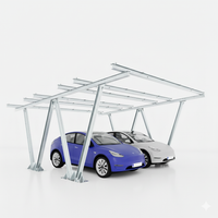 Carport Fotovoltaic 2 locuri ca. 7.5 kWp