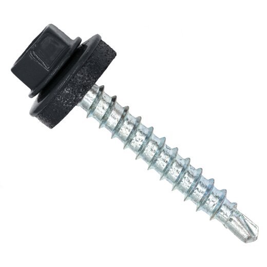 Surub autoforant pt. tigla metalica sau tabla, cap hexagonal, saiba EPDM