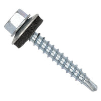 Surub autoforant pt. tigla metalica sau tabla, cap hexagonal, saiba EPDM