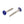 Surub lemn dulgherie cap stea colorat - 4,8 x 25 mm - RAL 5002 - 100 buc. - Admira Distribution