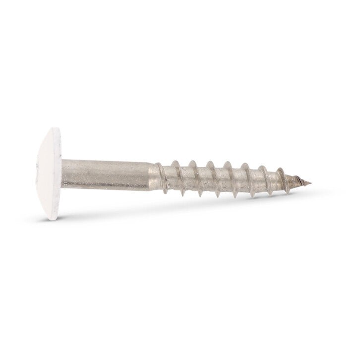 Surub lemn dulgherie cap stea colorat - 4,8 x 32 mm - RAL 9010 - 100 buc. - Admira Distribution