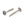 Surub lemn dulgherie cap stea colorat - 4,8 x 60 mm - RAL 7037 - 100 buc. - Admira Distribution