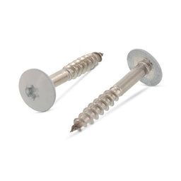 Surub lemn dulgherie cap stea colorat - 5,5 x 32 mm - RAL 7047 - 100 buc. - Admira Distribution