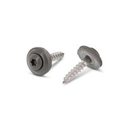 Surub lemn dulgherie colorat cap inecat cu saiba EPDM - 4,5 x 45 mm - RAL 7005 - 200 buc. - Admira Distribution